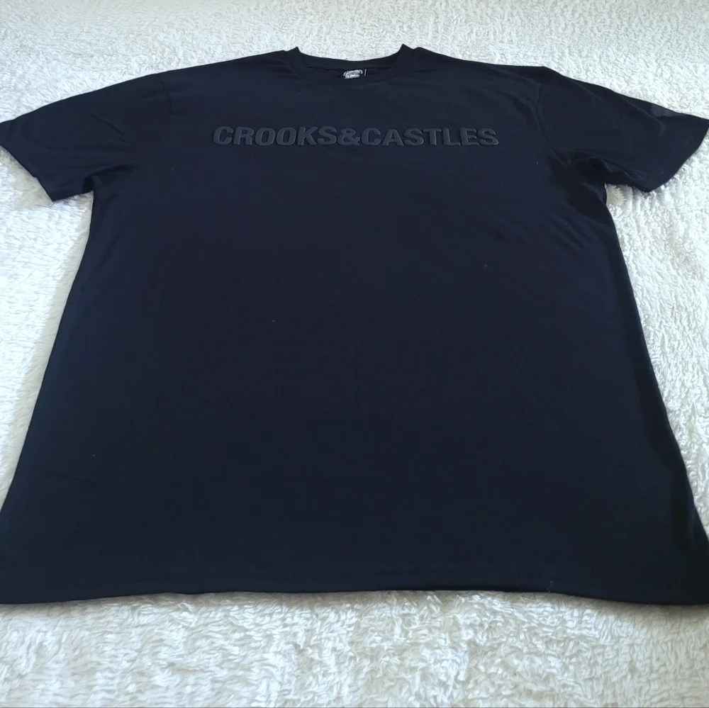 Crooks💰 & Castles🏰 Black🖤 Tee👕 - NWT - Picture 14 of 16